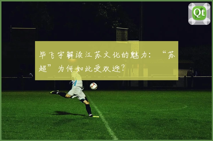 毕飞宇解读江苏文化的魅力：“苏超”为何如此受欢迎？